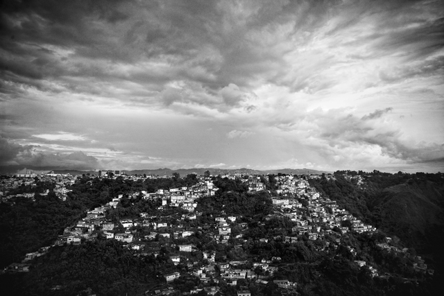 Vista de la Comunidad El Esfuerzo en Ciudad de Guatemala. Foto Pau Coll.